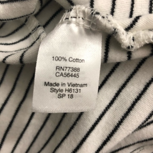 J Crew Factory striped tie back tank, XS - Picture 7 of 7